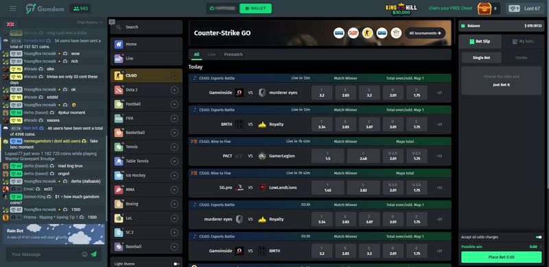Gamdom Coupon Code: top100list - Obtain 15% Immediate Rakeback Gamdom Coupon Code: top100list - Obtain 15% Immediate Rakeback